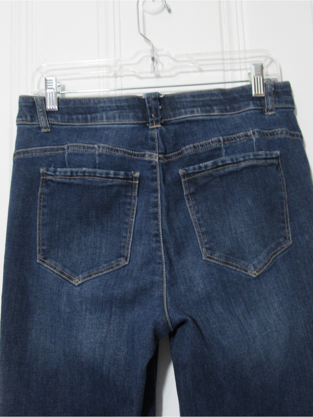 Democracy AB Technology Comfort Waist Flared Wide Leg Denim Jeans Size 10 - Picture 5 of 16
